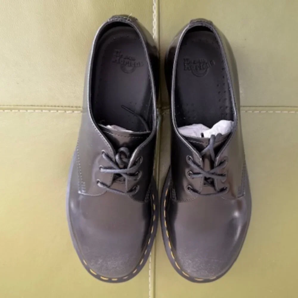 Dr. Marttens silver arcadia oxford size US womens 11 / EU 43 New in box - Picture 7 of 10